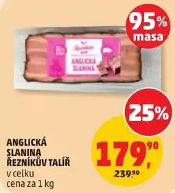 Penny Market Anglická slanina řezníkův talíř nabídka