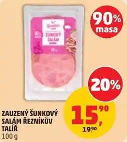 Penny Market Zauzený šunkový salám řezníkův talíř nabídka