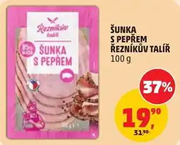 Penny Market Reznikův talíř šunka s pepřem nabídka