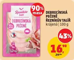 Penny Market Reznikův talíř debrecínská pečeně nabídka