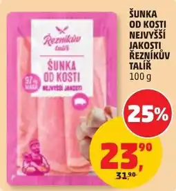 Penny Market Reznikuv šunka od kosti nejvyšší jakosti nabídka