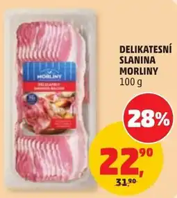 Penny Market Morlina delikatesní slanina nabídka