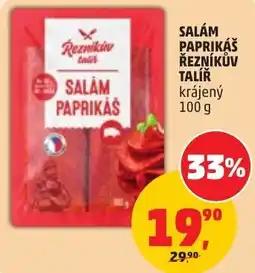 Penny Market Reznikův salám paprikáš nabídka