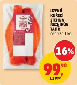 Penny Market Uzená kuřecí stehna řezníkův talíř nabídka