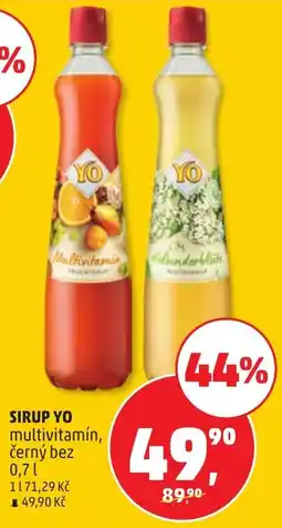 Penny Market Sirup Yo multivitamin, černý bez nabídka