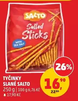 Penny Market Salto slané tyčinky nabídka