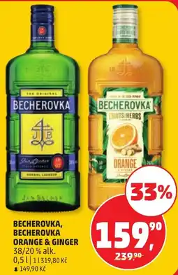 Penny Market Becherovka, Becherovka Orange & Ginger nabídka