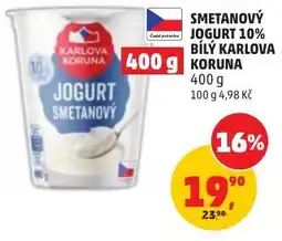 Penny Market Karlová Koruna smetanový jogurt 10% bílý nabídka