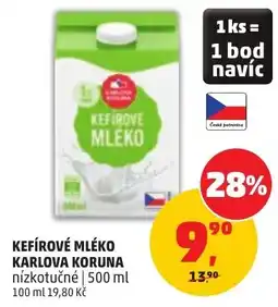 Penny Market Karlová koruna kefírové mléko nabídka
