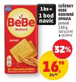 Penny Market BeBe sušenky bebe rodinné opavia jemně nabídka