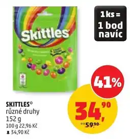 Penny Market Skittles různé druhy nabídka