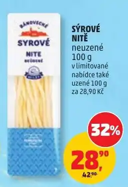 Penny Market Báňovéčké sýrové nitě neuzené nabídka