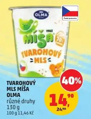 Penny Market Olma tvarohový mls míša nabídka