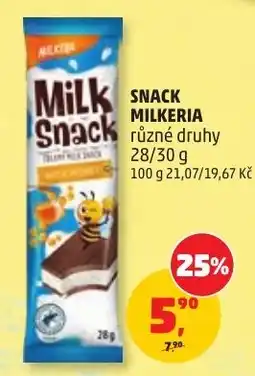Penny Market Milkeria milk snack nabídka