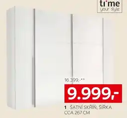 XXXLutz Šatní skříň nabídka