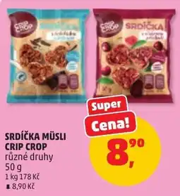 Penny Market Srdička müsli crimp crop nabídka