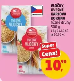 Penny Market Karolova ovesné vločky nabídka
