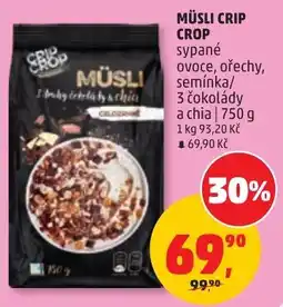 Penny Market Crip Crop Müsli nabídka