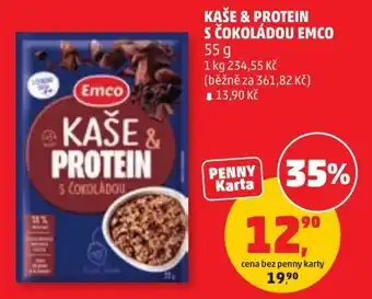 Penny Market Emco kaše & protein s čokoládou nabídka