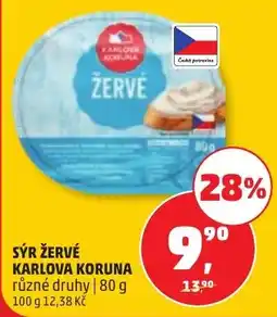 Penny Market Sýr žervé karlova koruna nabídka