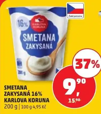 Karlová Koruna smetana zakysaná 16%