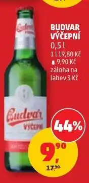 Penny Market Budvar výčepní nabídka