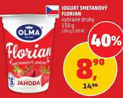 Penny Market Olma floriansmetanovy jogurt nabídka