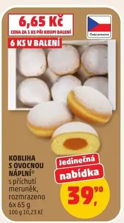 Penny Market Kobliha s ovocnou náplní nabídka