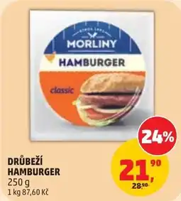 Penny Market Morliny hamburger classic nabídka