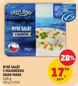Penny Market Gran Mare rybí salát s majonézou nabídka