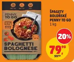 Penny Market Penny spaghetti bolognese nabídka
