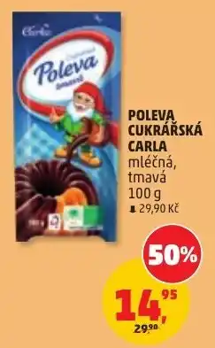 Penny Market Poleva cukrářská carla mléčná, tmavá nabídka