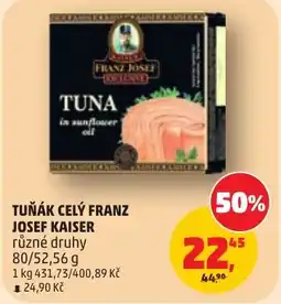 Penny Market Tuna in sunflower oil nabídka