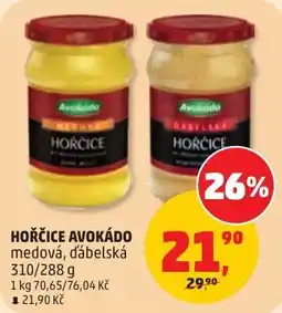 Penny Market Avokádo hořčice medová, dábelská nabídka