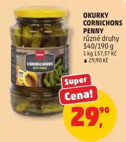 Penny Market Penny okurky cornichons nabídka