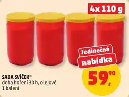 Penny Market Sada svíček nabídka