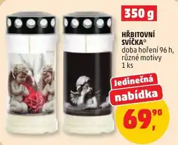 Penny Market Hřbitovní svíčka nabídka