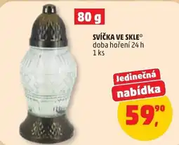 Penny Market Svíčka ve skle* nabídka