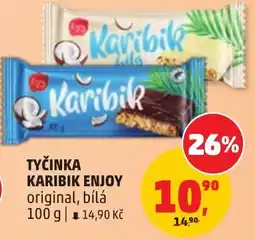 Penny Market Karibik tyčinka enjoy original, bílá nabídka