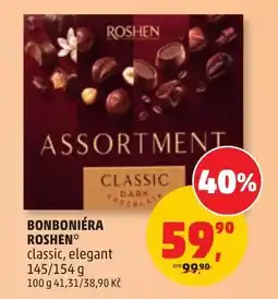 Penny Market Roshen bonboniéra classic elegant nabídka