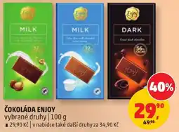 Penny Market Čokoláda enjoy nabídka