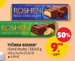 Penny Market Roshen tyčinky nabídka
