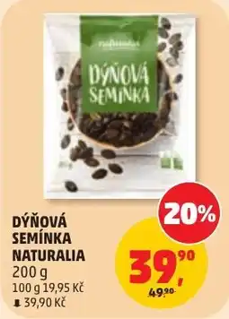 Penny Market Naturalia dýňová semínka nabídka