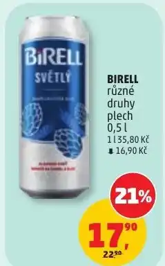 Penny Market Birell světlý nabídka