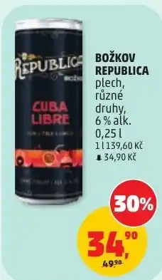 Penny Market Božkov republica cuba libre nabídka