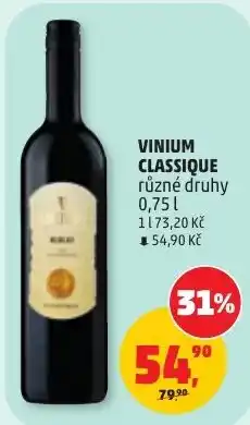 Penny Market Vinium Classique nabídka