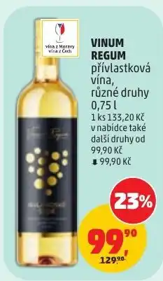 Penny Market Vinum Regum nabídka