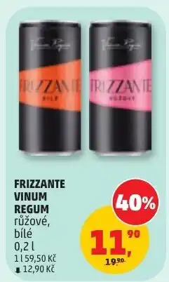 Penny Market Frizzante vinum regum růžové, bílé nabídka