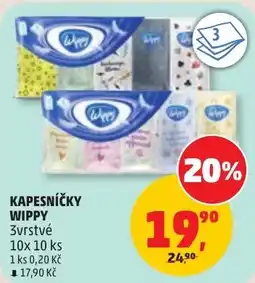 Penny Market Wippy kapesníčky 3vrstvé nabídka