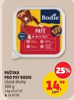 Penny Market Bodie paštika pro psy nabídka